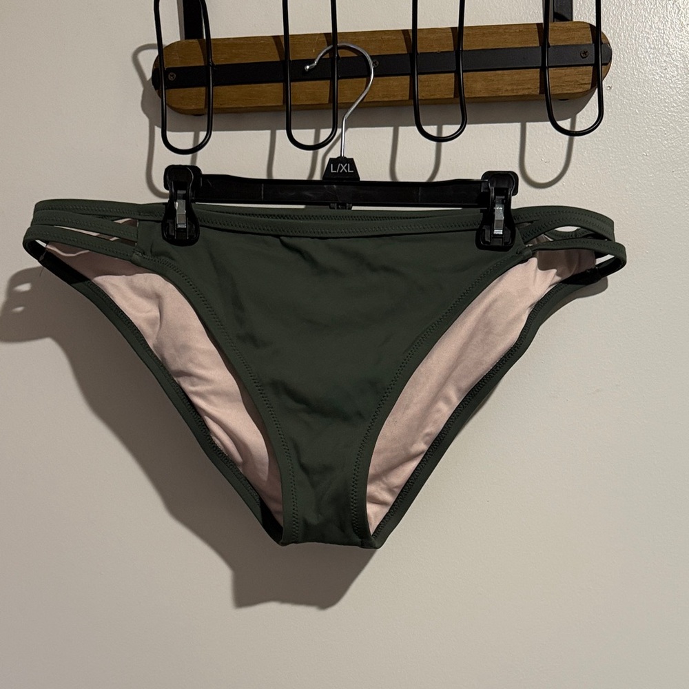 Shade & Shore Green Bikini Bottom